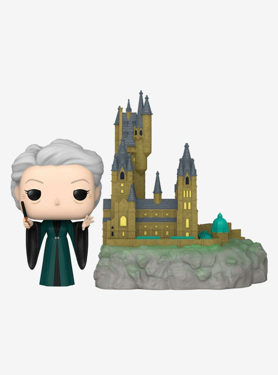 Harry Potter * | Excellent Quality Funko Pop! Town Harry Potter Minerva Mcgonagall With Hogwarts Vinyl Figure