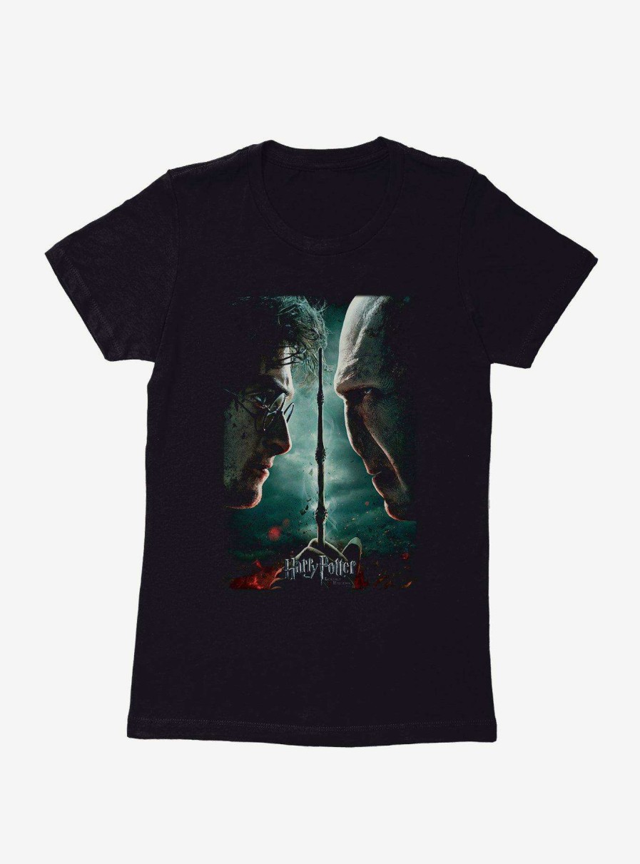 Clothing * | Online Sale Harry Potter Deathly Hallows Part 2 Womens T-Shirt