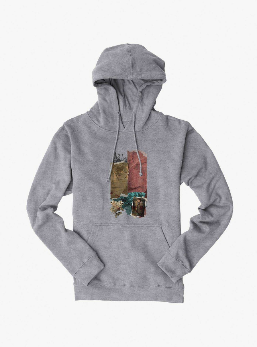 Clothing * | Harry Potter Voldemort And Harry Collage Hoodie Sale