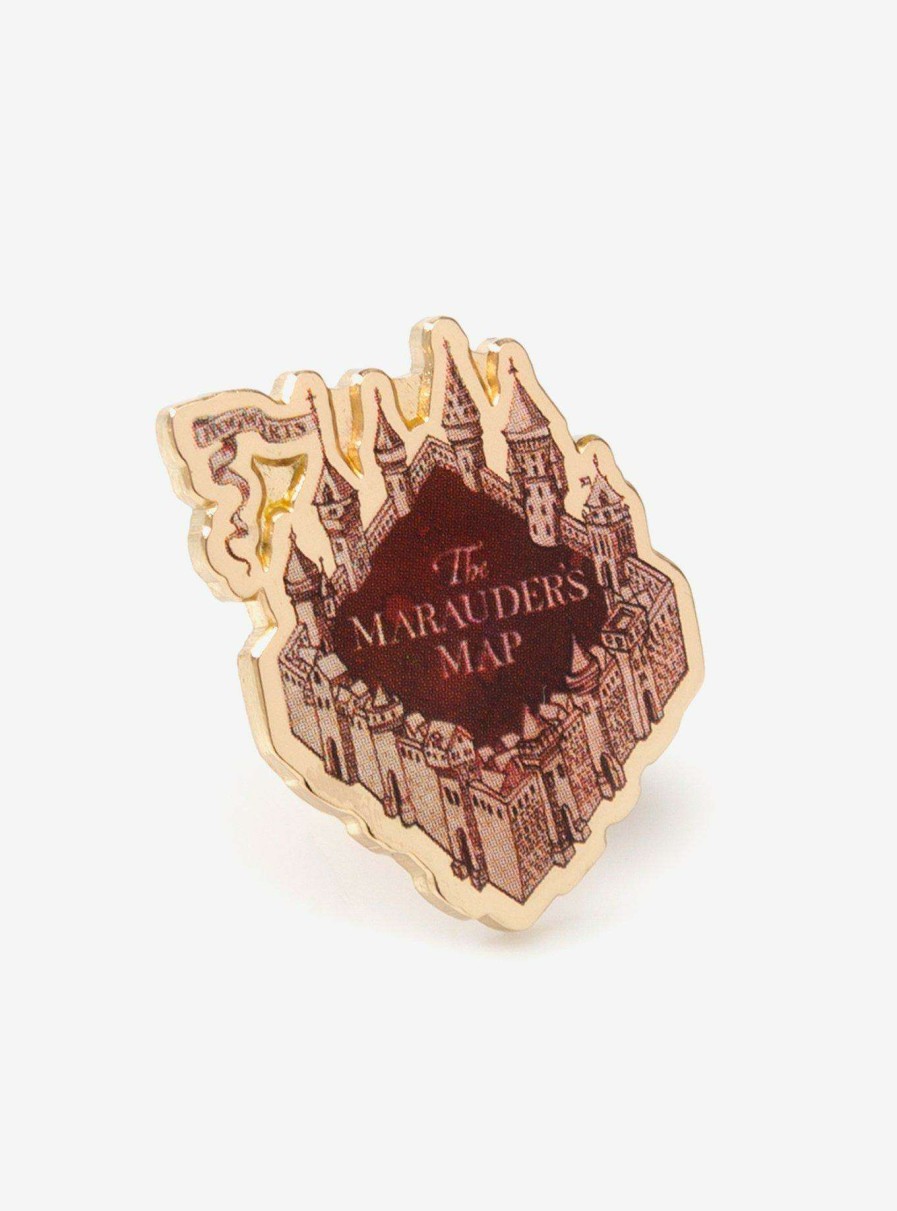 Accessories * | Harry Potter Marauder'S Map Lapel Pin Original