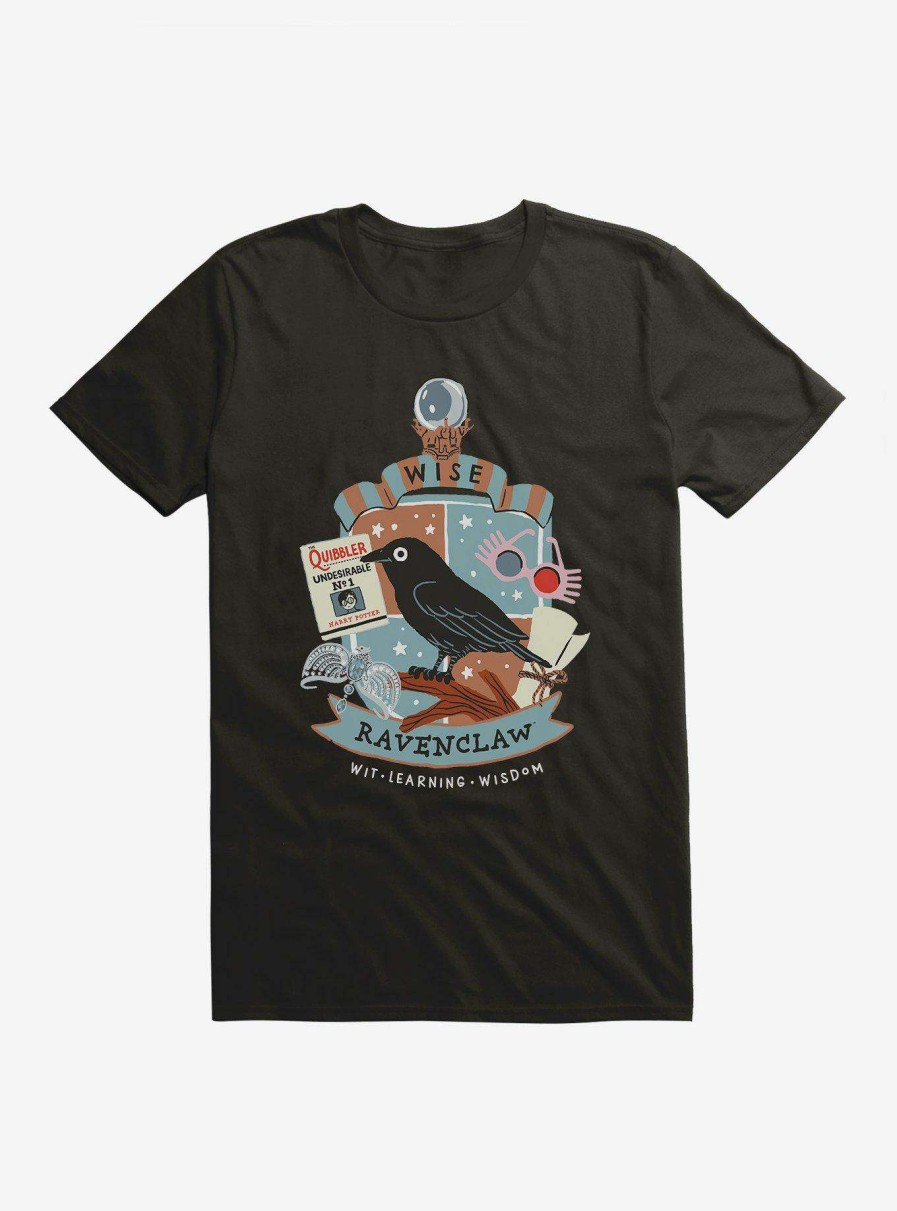 Clothing * | Cheap Harry Potter Ravenclaw Wise T-Shirt