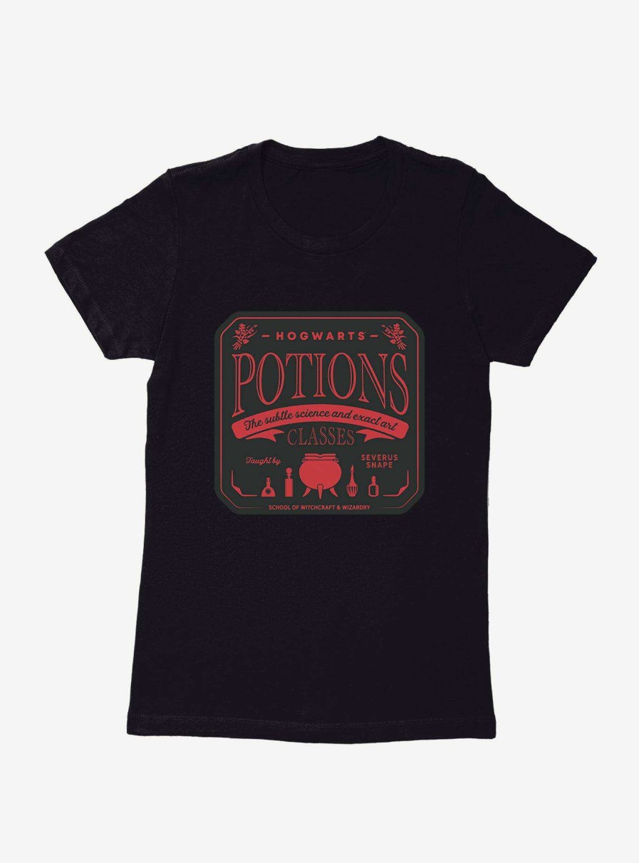 Clothing * | Excellent Quality Harry Potter Hogwarts Potions Classes Womens T-Shirt