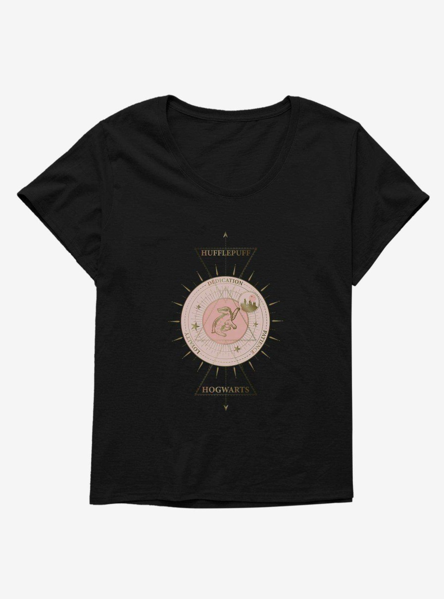 Clothing * | Good Quality Harry Potter Hufflepuff Constellation Womens T-Shirt Plus Size