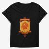 Clothing * | Good Quality Harry Potter Gold Gryffindor Crest Womens T-Shirt Plus Size