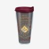 Harry Potter * | Harry Potter Black Marauder'S Map 24Oz Classic Tumbler With Lid Low Price