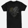 Clothing * | Harry Potter Thestral Outline T-Shirt Shop